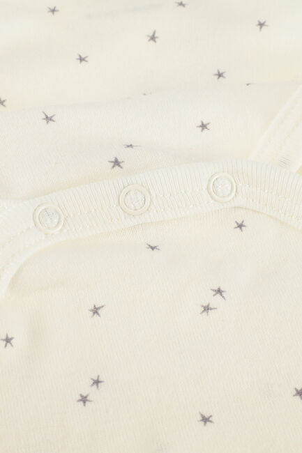 Weiße PETIT BATEAU Strampler 3 BODIES NAISS MC - large