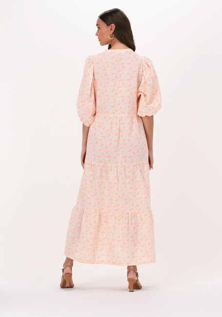 Orangene CO'COUTURE Maxikleid NEO FLOWER FLOOR DRESS - large