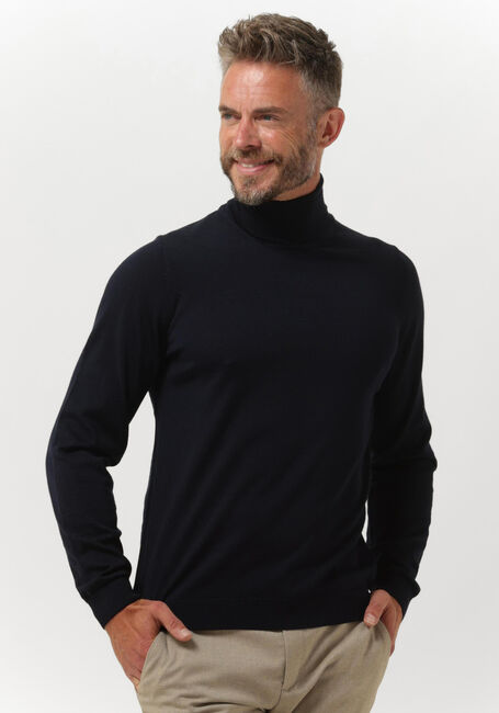 Dunkelblau BOSS BLACK Rollkragenpullover MUSSO-P - large