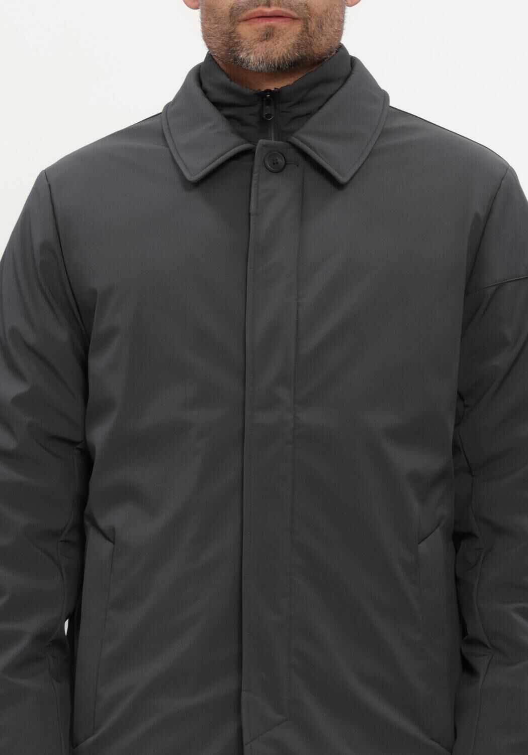 Anthrazit CAST IRON Jack LONG JACKET SOFTSHELL 3L - large