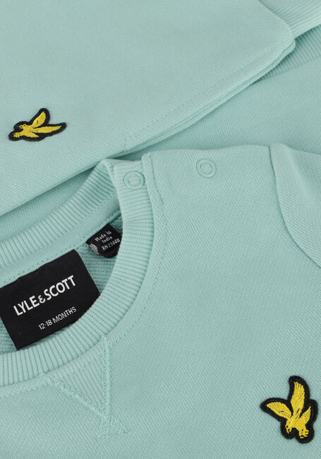 Hellblau LYLE & SCOTT Einteiler CREW NECK + JOGGER SET - large
