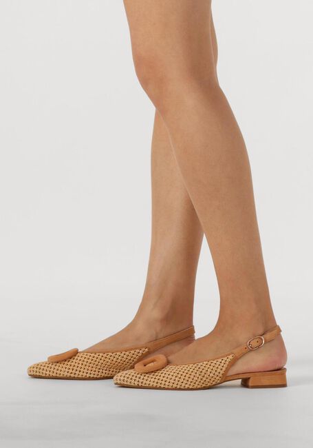Camelfarbene LODI Slingbacks BRO5260 - large