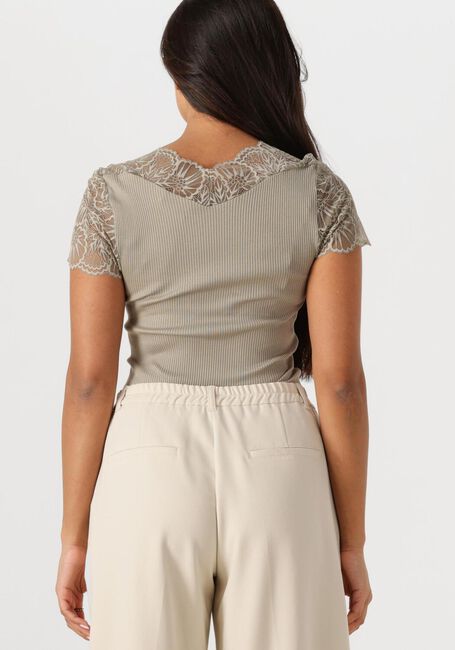 Grüne ROSEMUNDE Top BEATHA CAPSLEEVE - large