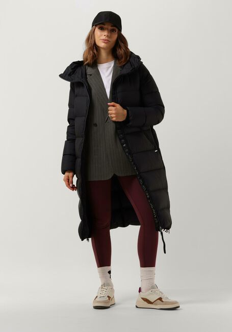 Schwarze BEAUMONT Wattierte Jack PUFFER PARKA COAT - large
