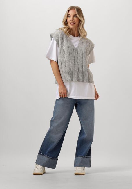 Graue SOEURS DE PROVENCE Top PAULINE SPENCER - large