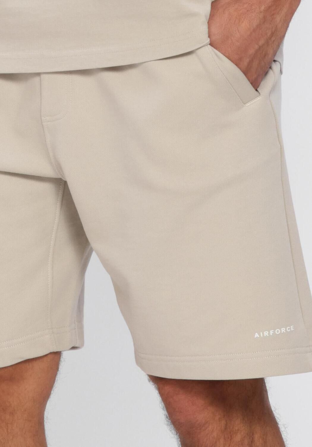 Beige AIRFORCE Kurze Hose BASIC SHORT - large