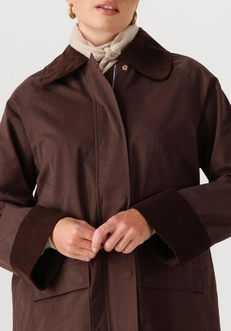 Braune NEO NOIR Jack ANASTACIA CORD JACKET - large