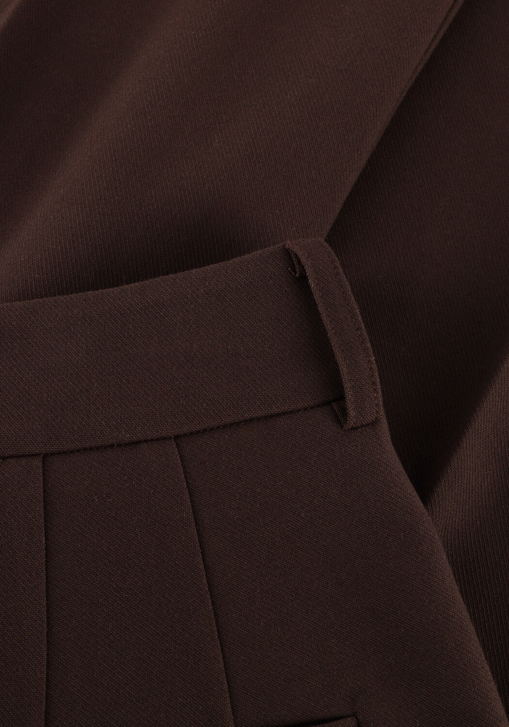 Braune OMODA ATELIER Weite Hose OM-MARODI PANT - large