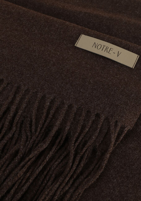 Braune NOTRE-V Schal 1136 - large