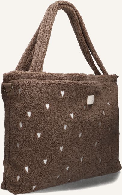 Braune STUDIO NOOS Wickeltasche TEDDY HEARTS DIAPER BAG Braune STUDIO NOOS Wickeltasche TEDDY HEARTS DIAPER BAG - large
