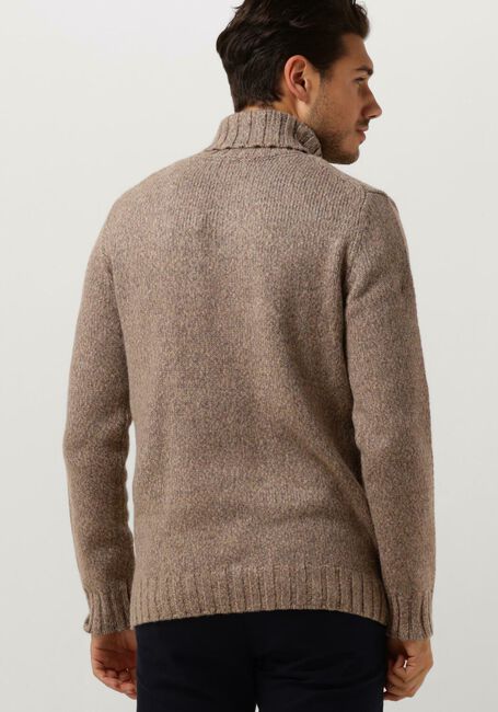 Braune DSTREZZED Rollkragenpullover OVE TURTLE NECK - large