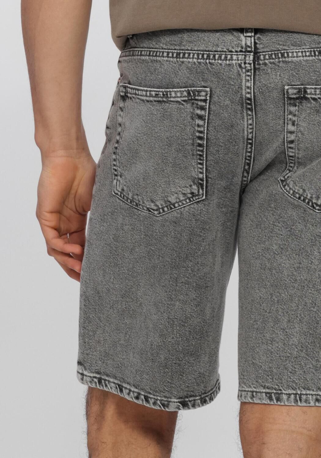 Graue WOODBIRD Kurze Hosen WBLEROY ASH GREY SHORTS - large