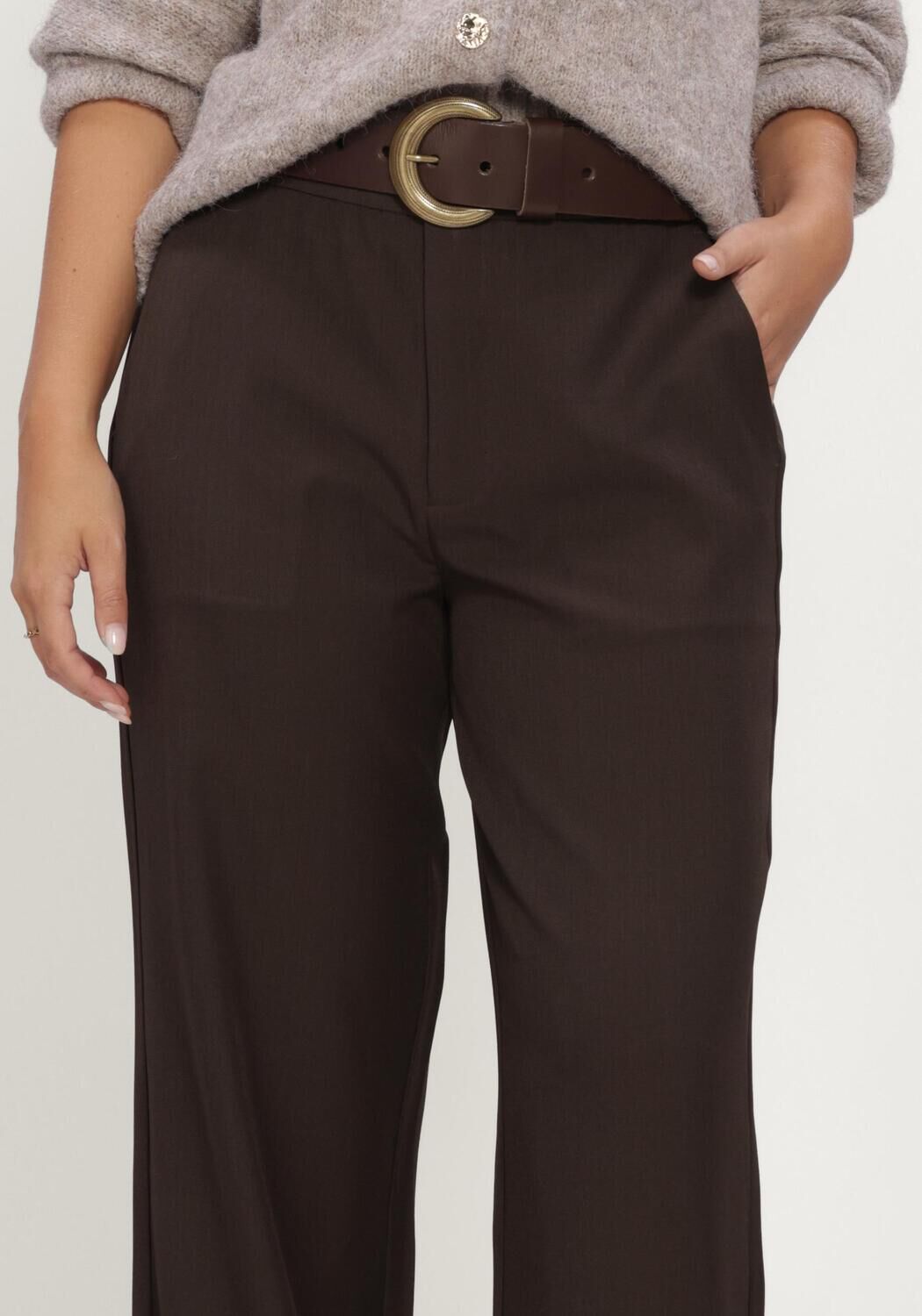 Braune NOTRE-V Weite Hose NV-IRENE - large