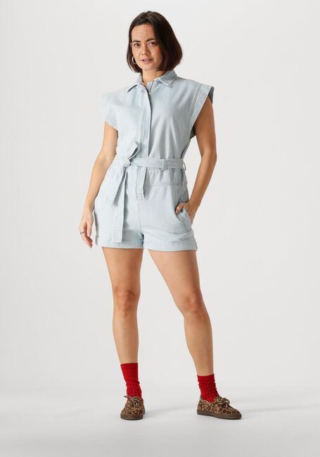 Hellblau BY-BAR Jumpsuit OLLIE BLEECHED DENIM SUIT - large