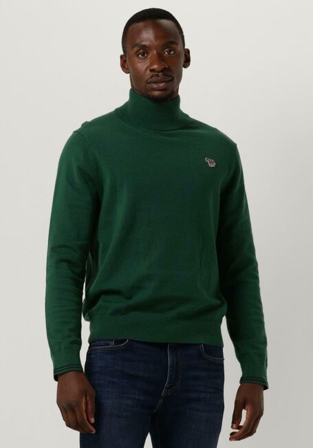 Grüne PS PAUL SMITH Rollkragenpullover MENS SWEATER ROLL NECK ZEB BAD - large