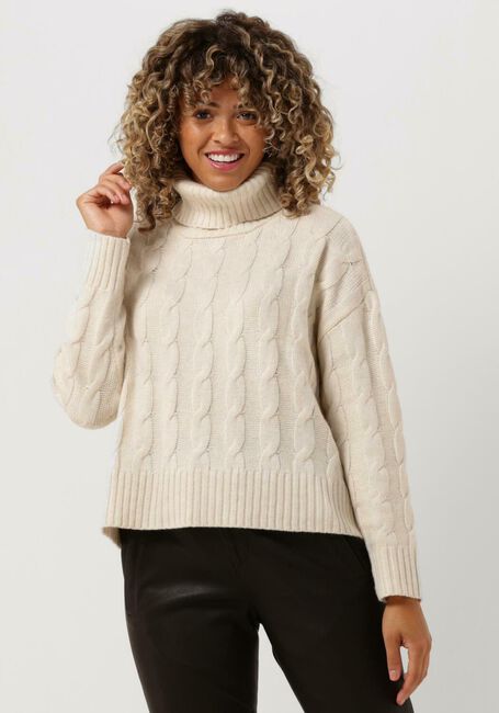 Ecru MSCH COPENHAGEN Rollkragenpullover RAHIMA LATIFA ROLL NECKF - large
