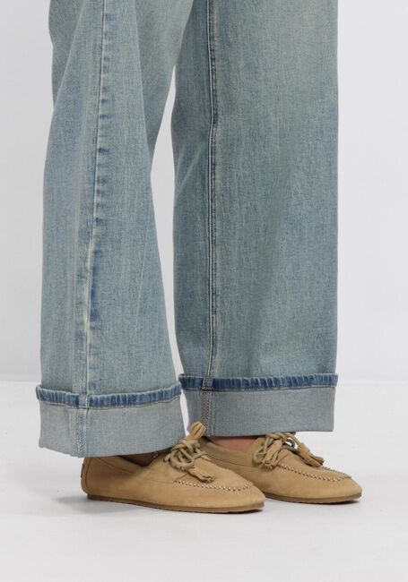 Camelfarbene SHABBIES Mokassins CISKA MOCCA - large