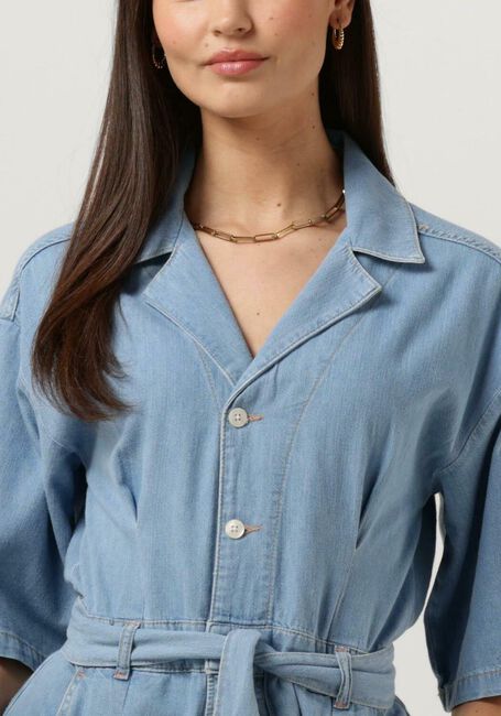 Blaue SCOTCH & SODA Playsuits WORKED OUT DENIM JUMPSUIT - FREE THINKER - large