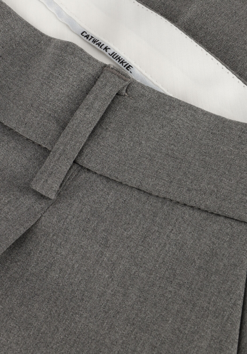 Graue CATWALK JUNKIE Hose STRAIGHT LEG TAILORED PANTS - large