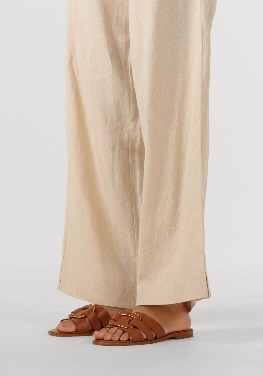 Cognacfarbene STEFANO LAURAN Pantolette 24152 - large