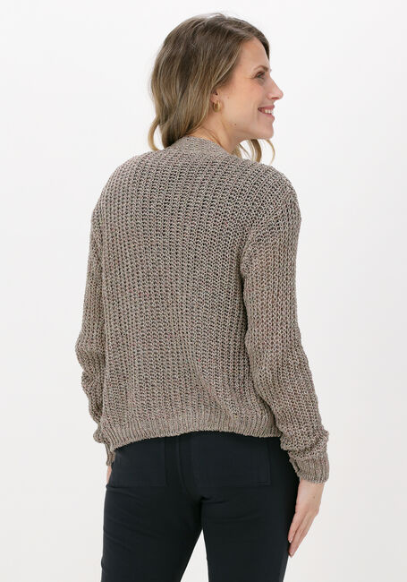 Camelfarbene MOSCOW Strickjacke HOLLY - large
