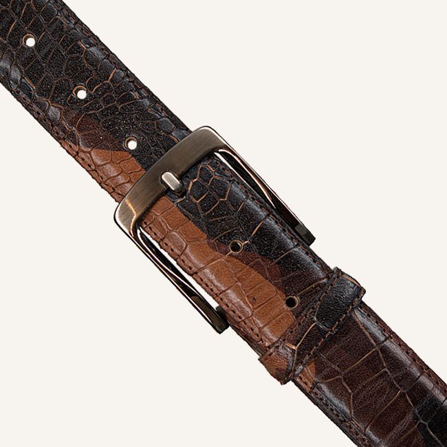 Braune REHAB Gürtel BELT  CROCO ARMY W18 Braune REHAB Gürtel BELT  CROCO ARMY W18 - large