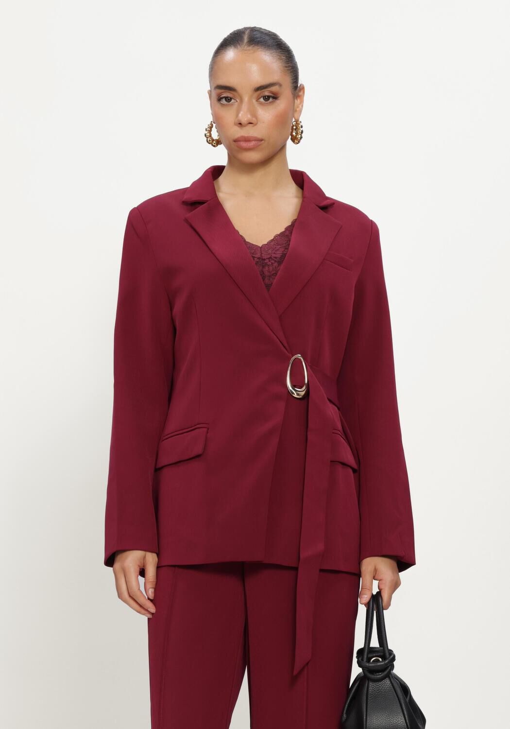 Bordeaux YDENCE Blazer BLAZER SHAYLA - large