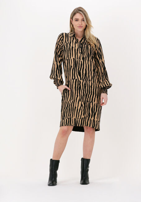 Camelfarbene JANSEN AMSTERDAM Minikleid CHARLIZE - large