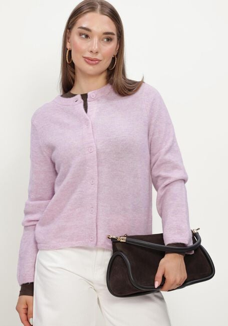 Lila SELECTED WOMEN Strickjacke SLFLULU NEW LS KNIT CARDIGAN - large