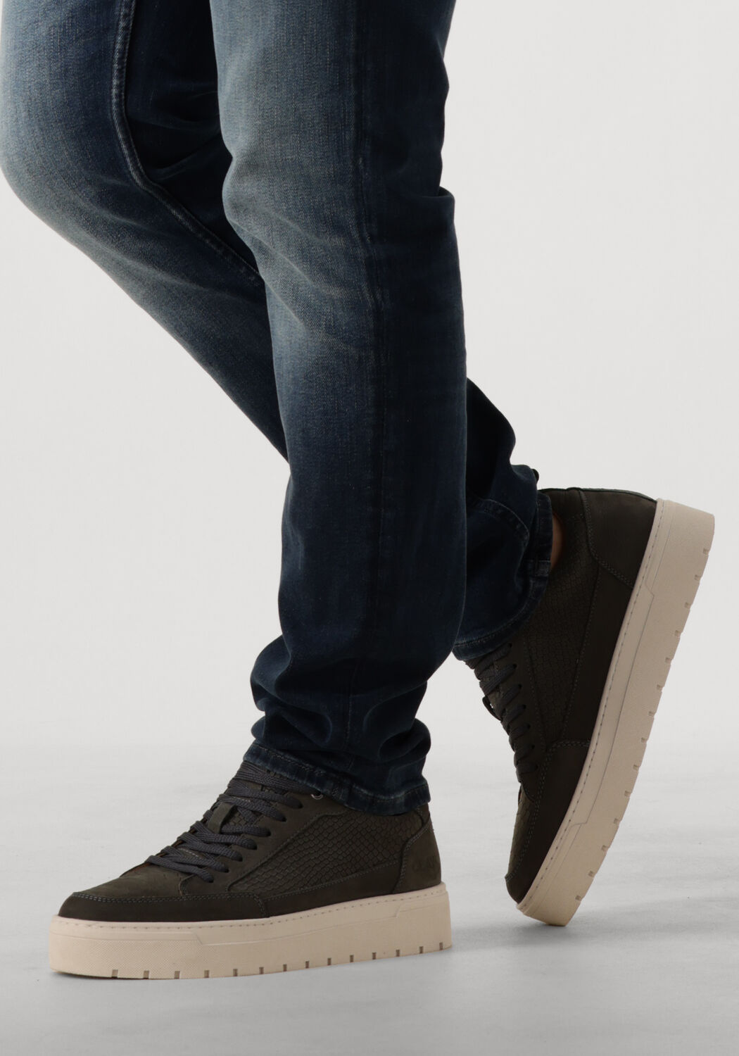 Graue CLAY Sneaker Low LPIVAR - large