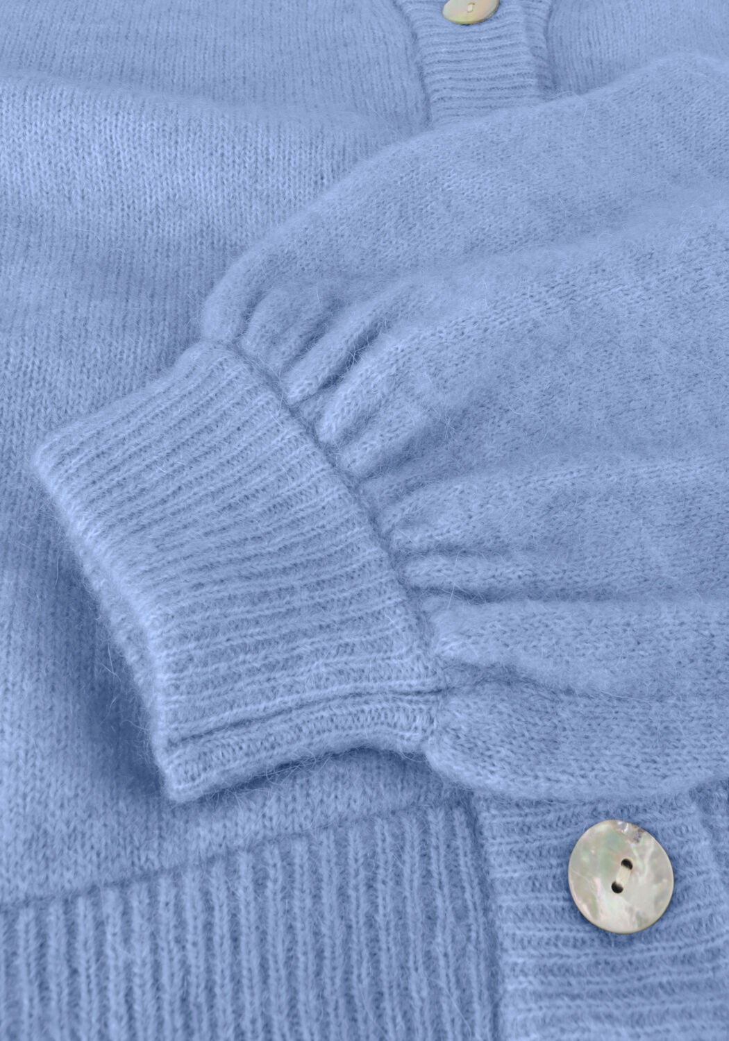 Blaue MSCH COPENHAGEN Strickjacke MSCHPETRINELLE HOPE CARDIGAN - large