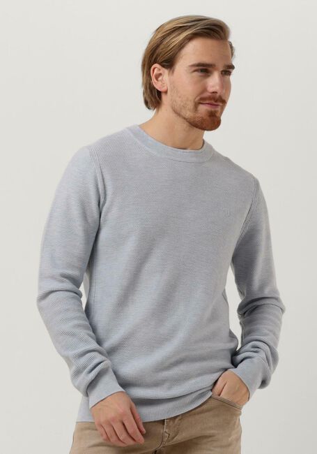 Blaue DSTREZZED Pullover MERCURY CREW MELANGE SLUB - large