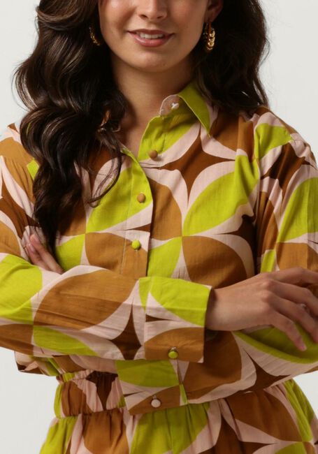 Grüne NOTRE-V Blusen NV-DEON BLOUSE - large