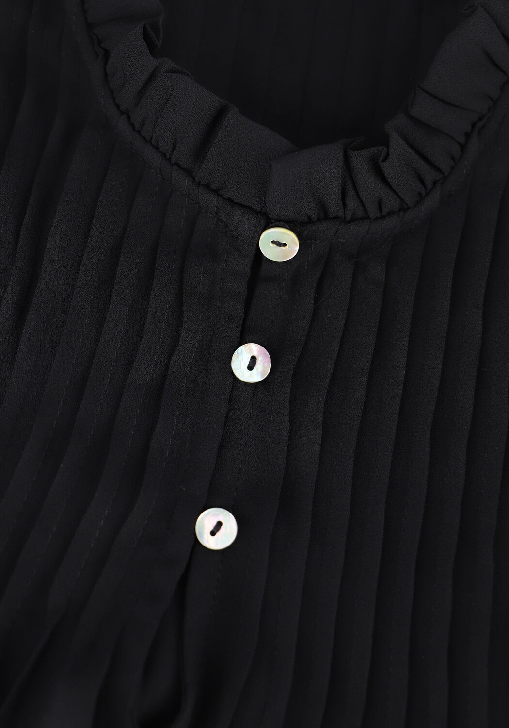 Schwarze BRUUNS BAZAAR Blusen CAMILLA ADONA BLOUSE - large