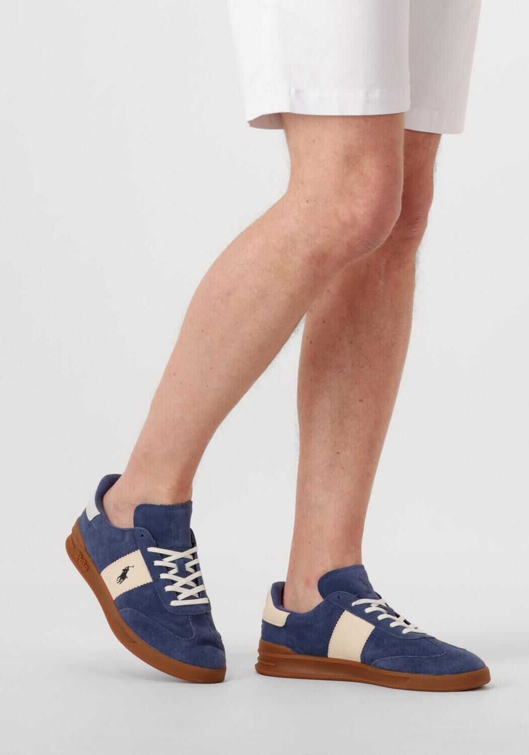 Blaue POLO RALPH LAUREN Sneaker Low HRT AERA PP LOW TOP LACE - large