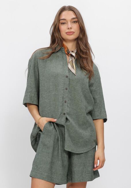 Gr&uuml;ne MSCH COPENHAGEN Blusen MSCHVIANA GINIA 3/4 SHIRT - large