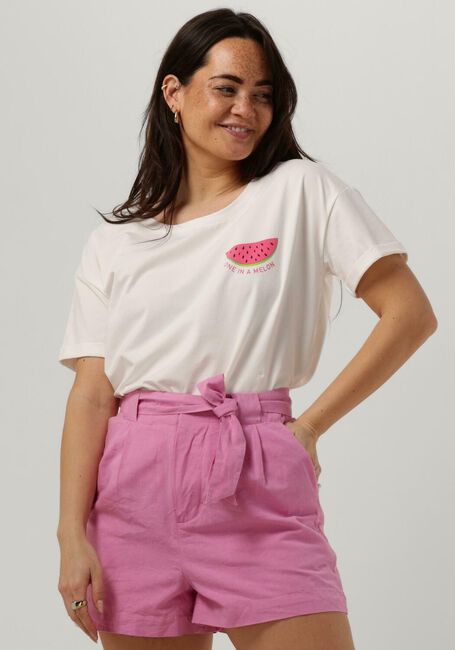 Weiße YDENCE T-shirt T-SHIRT ONE IN A MELON - large