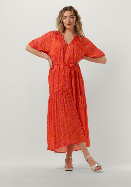 Orangene JANICE Maxikleid JULIAN - large