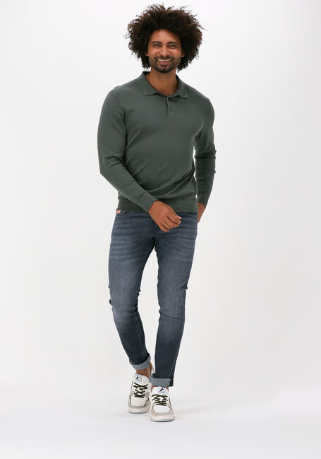 Grüne PROFUOMO Polo-Shirt PPTJ1-AN - large