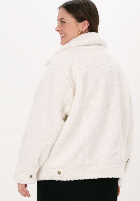Nicht-gerade weiss UGG Teddy-Jacke W FRANKIE SHERPA TRUCKER JACKET - large