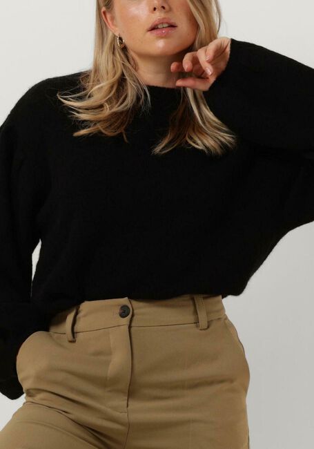 Schwarze MSCH COPENHAGEN Pullover MSCHLILLIAN HOPE BALLOON PULLOVER - large