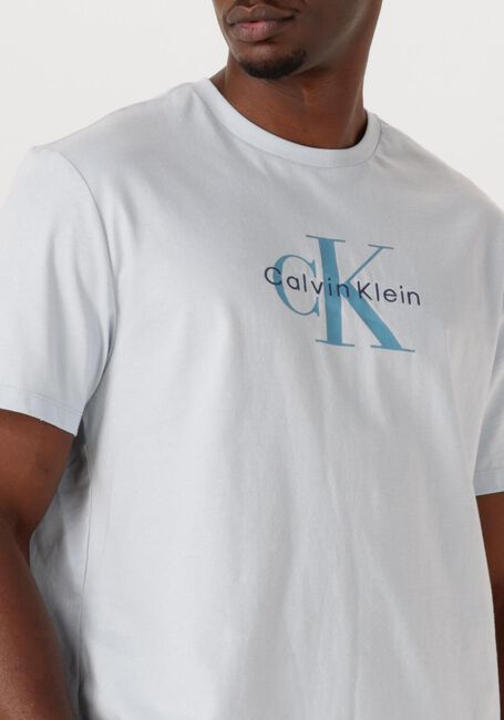 Hellblau CALVIN KLEIN T-shirt SS HERO MONOLOGO TEE 20S - large