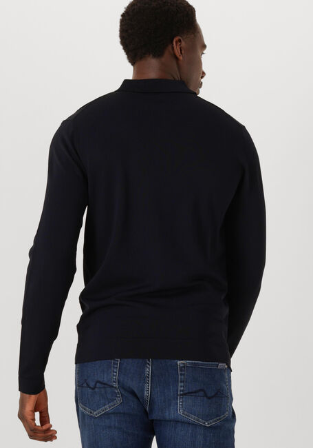 Dunkelblau GENTI Pullover POLO LS - large