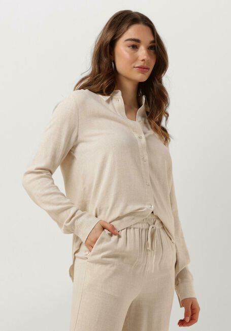 Beige SELECTED FEMME Blusen SLFVIVA LS SHIRT - large