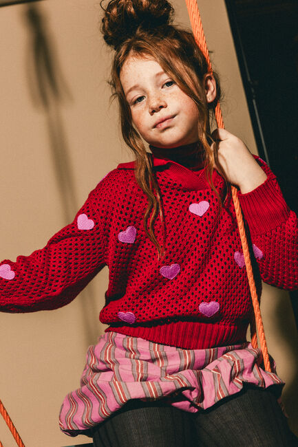 Rote Labo de Colores Pullover MURI - large