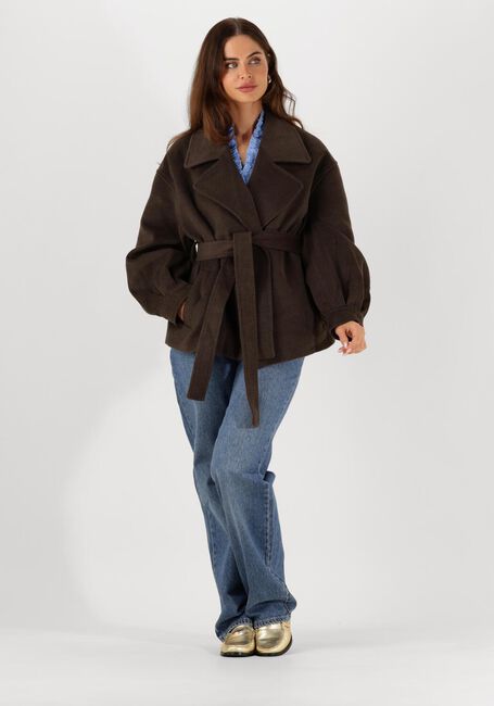 Blaue NEO NOIR Blusen BRIELLE SOLID SHIRT - large