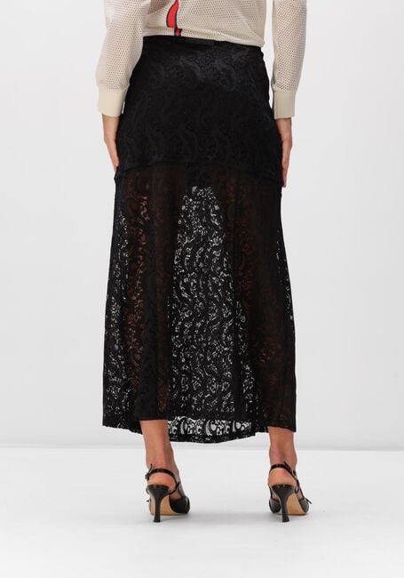 Schwarze HAUTE L'AMITI&Eacute; Maxirock SUMMER LACE SKIRT - large
