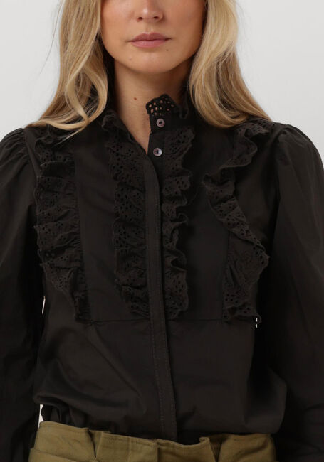 Schwarze ANTIK BATIK Blusen CHARLOTTE BLOUSE - large