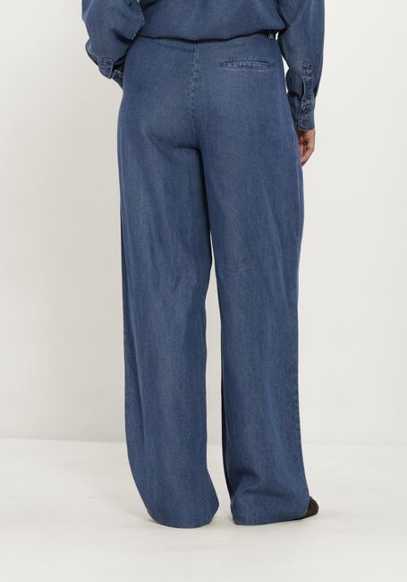 Blaue SIMPLE Weite Hose WV-HVY-TENCEL-26-3 - large