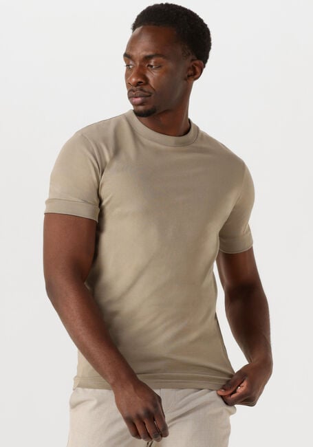Taupe DRYKORN T-shirt ANTON 520062 - large